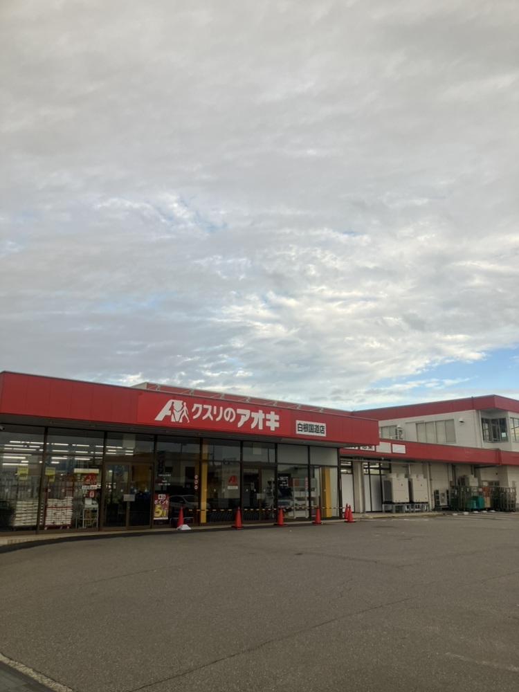 クスリのアオキ白根国道店　リニューアル工事